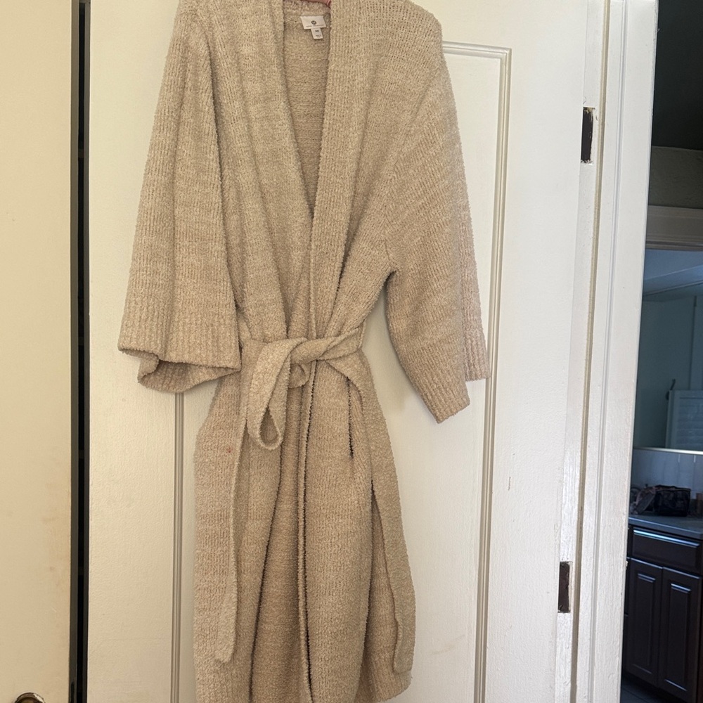 Hotel Collection Cream Women's Robe - Picture 2 of 4